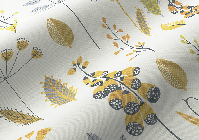 Amala, Saffron - Made to Measure Curtains - Image 4